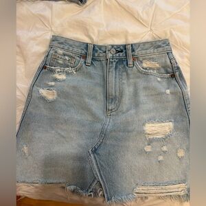 Abercrombie jean skirt